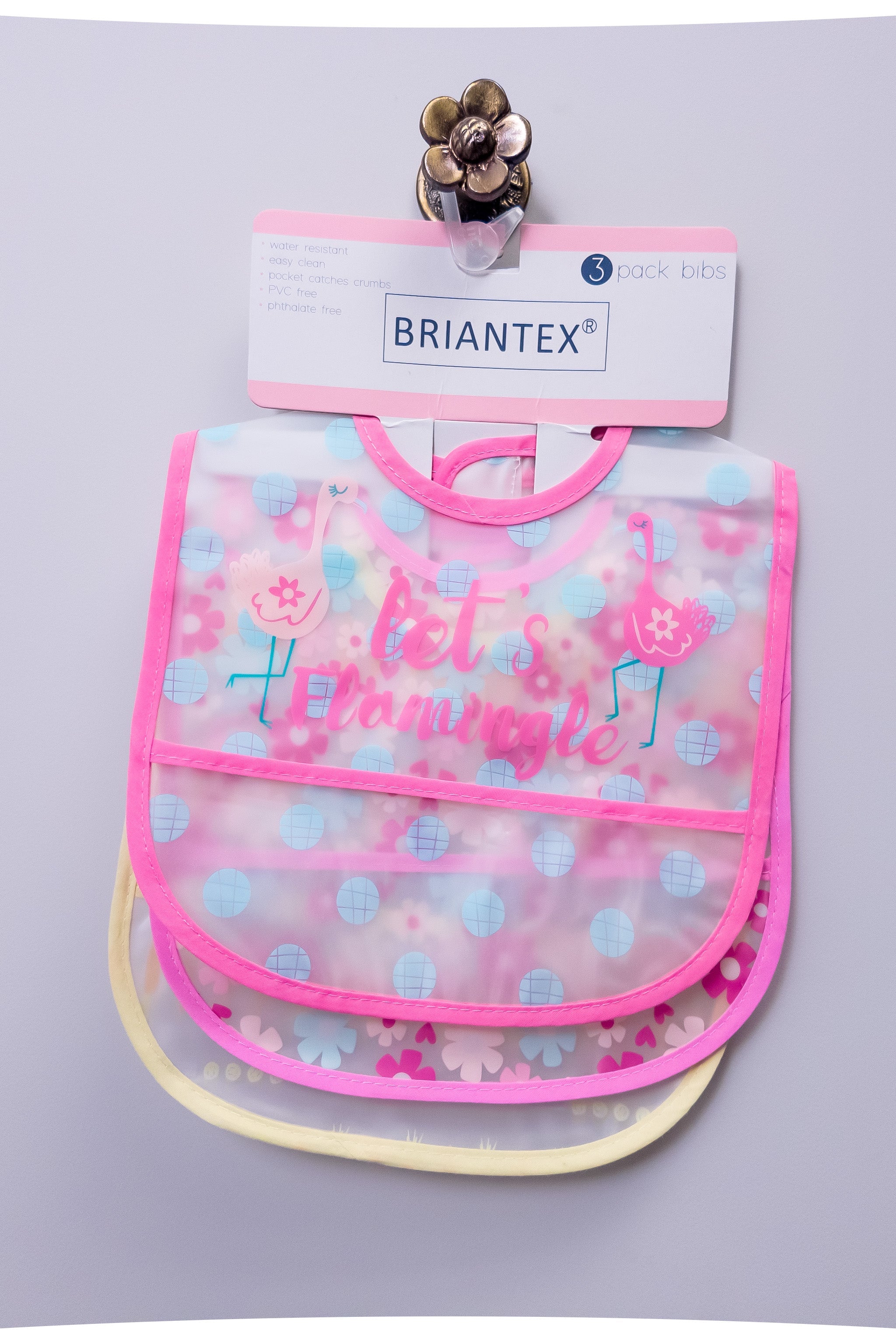 Briantex Waterproof Bib Pk of 3